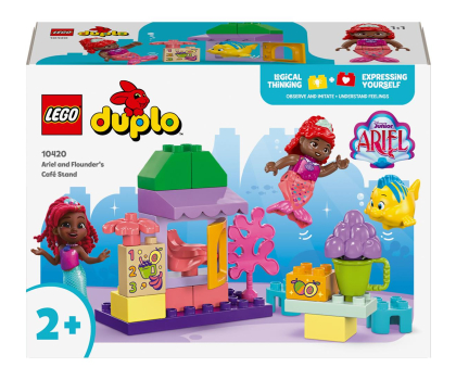 Klocki LEGO® LEGO DUPLO DISNEY TM 10420 Stoisko kawowe Arielki i Florka